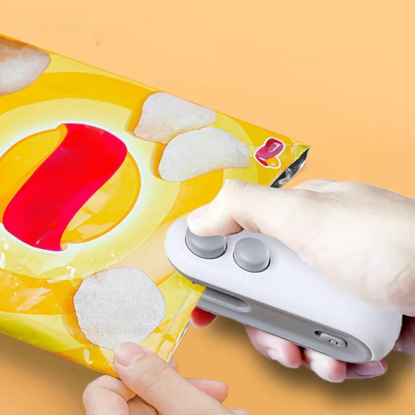 Mini Versiegelungsgerät Mit Schneider | Beutel Luftdicht Verschließen Lebensmittel Frischhalten