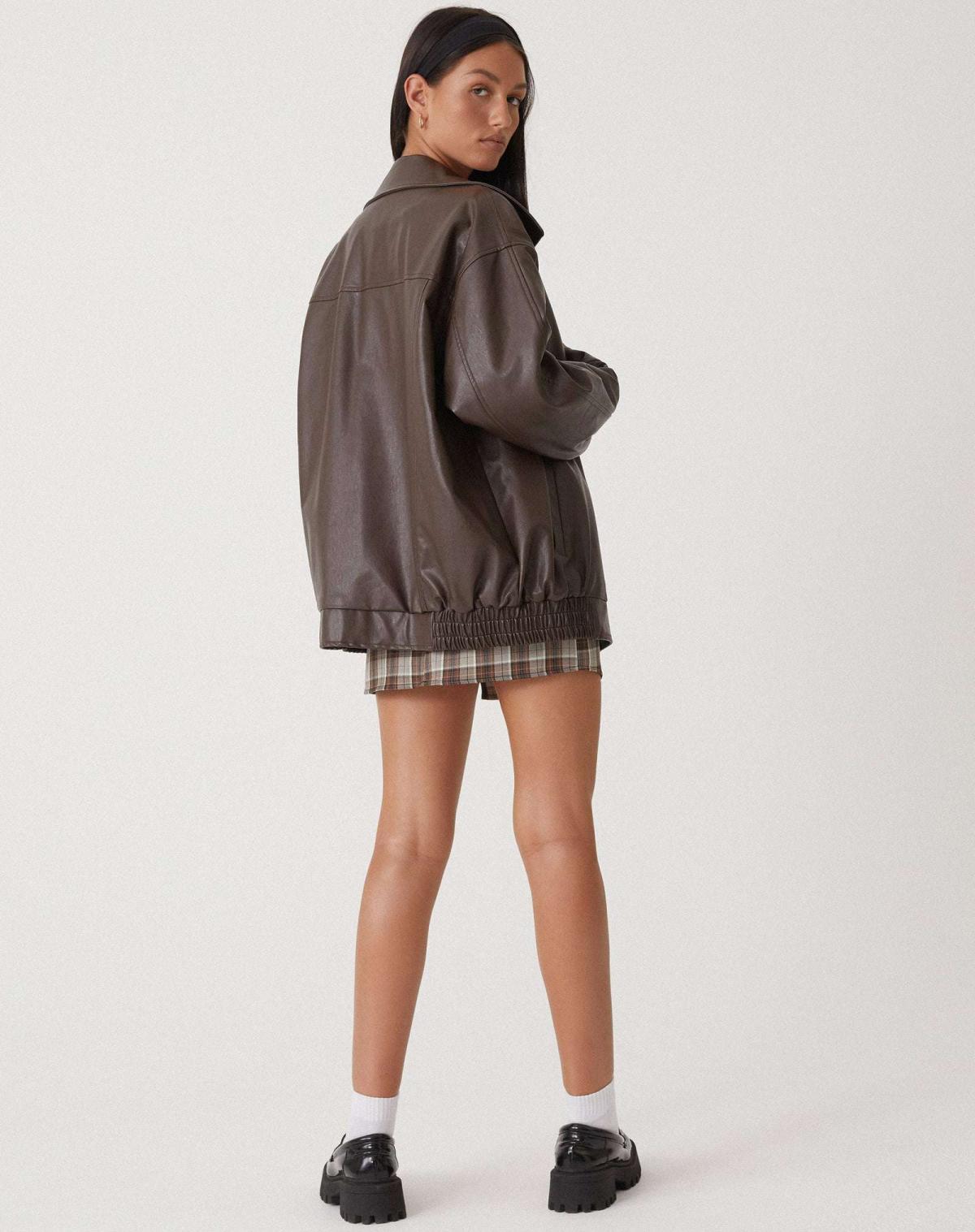 Oversized Übergangsjacke - Mit Kragen und Reißverschluss