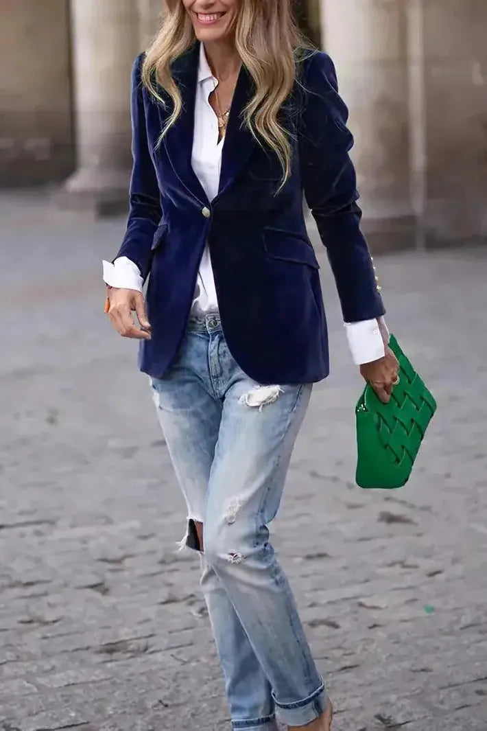 Blazer | Klassisch Knopfdetails