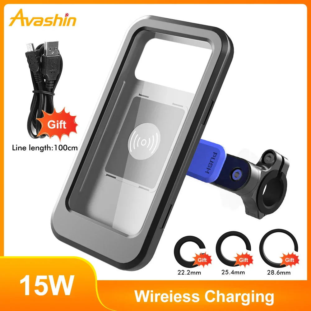 15W Powerbank-Wasserdichte Halterung | Für Motorrad oder Velo