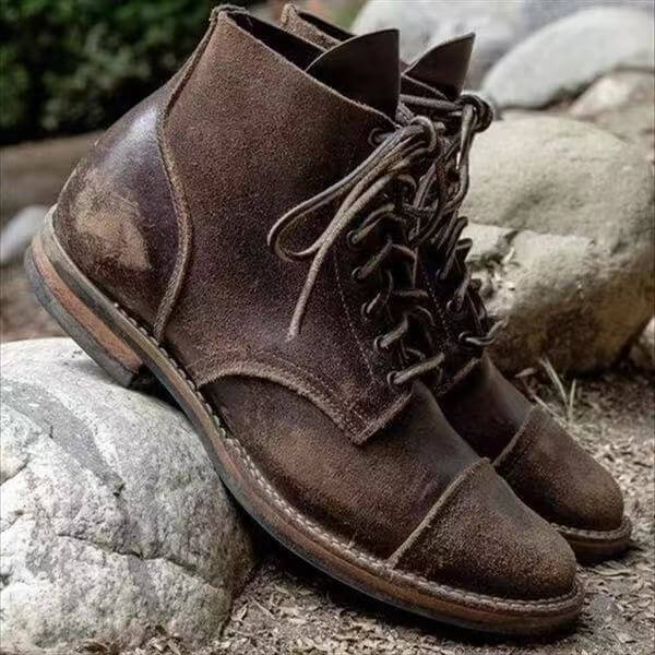Freizeit Stiefel - Klassisch mit Schnürung