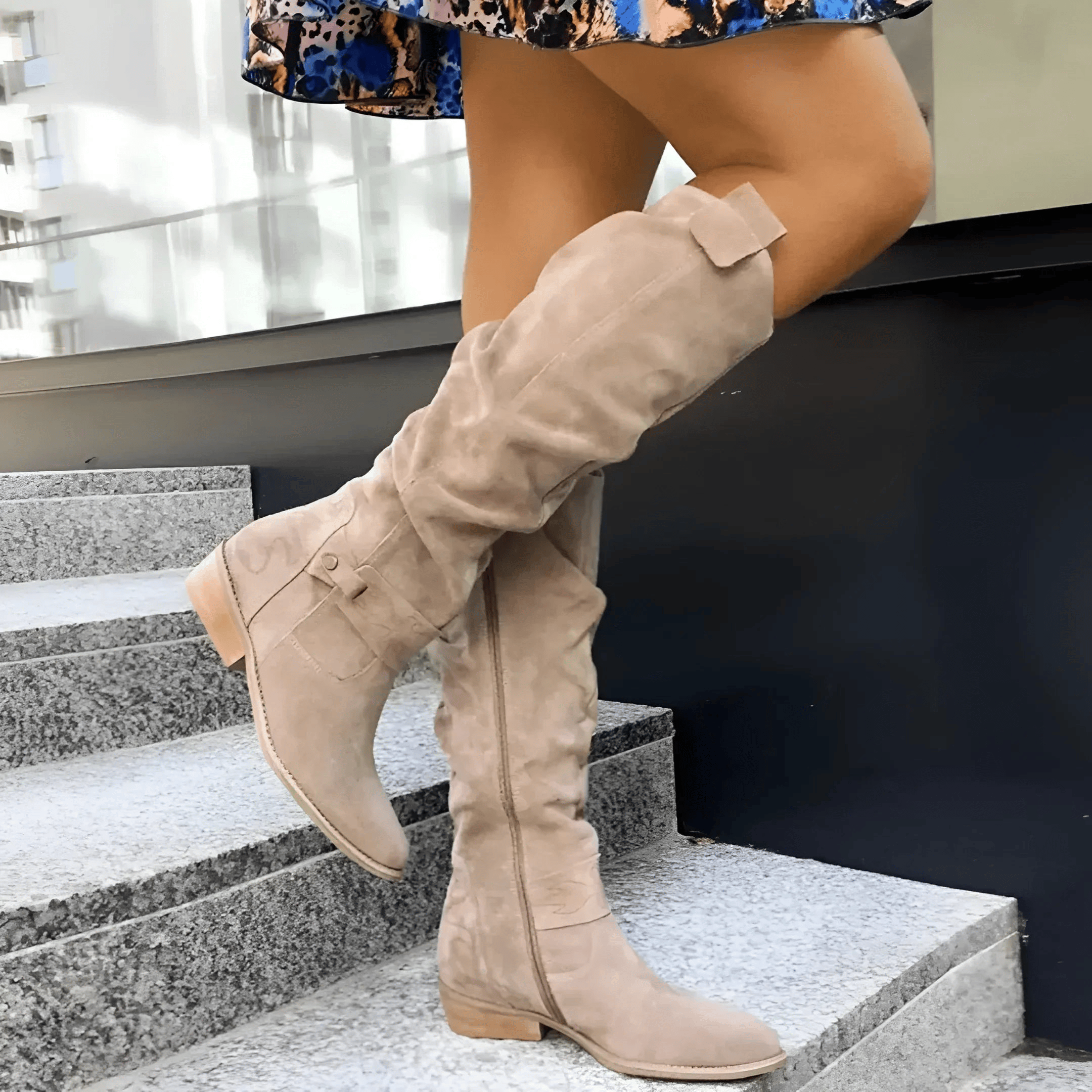 Stiefel Kniehoch | Schlichtes Modernes Design