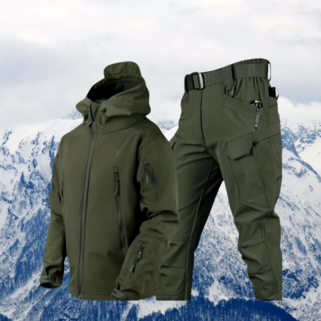 Winteranzug Zweiteiliges Set | Jacke Mit Hose