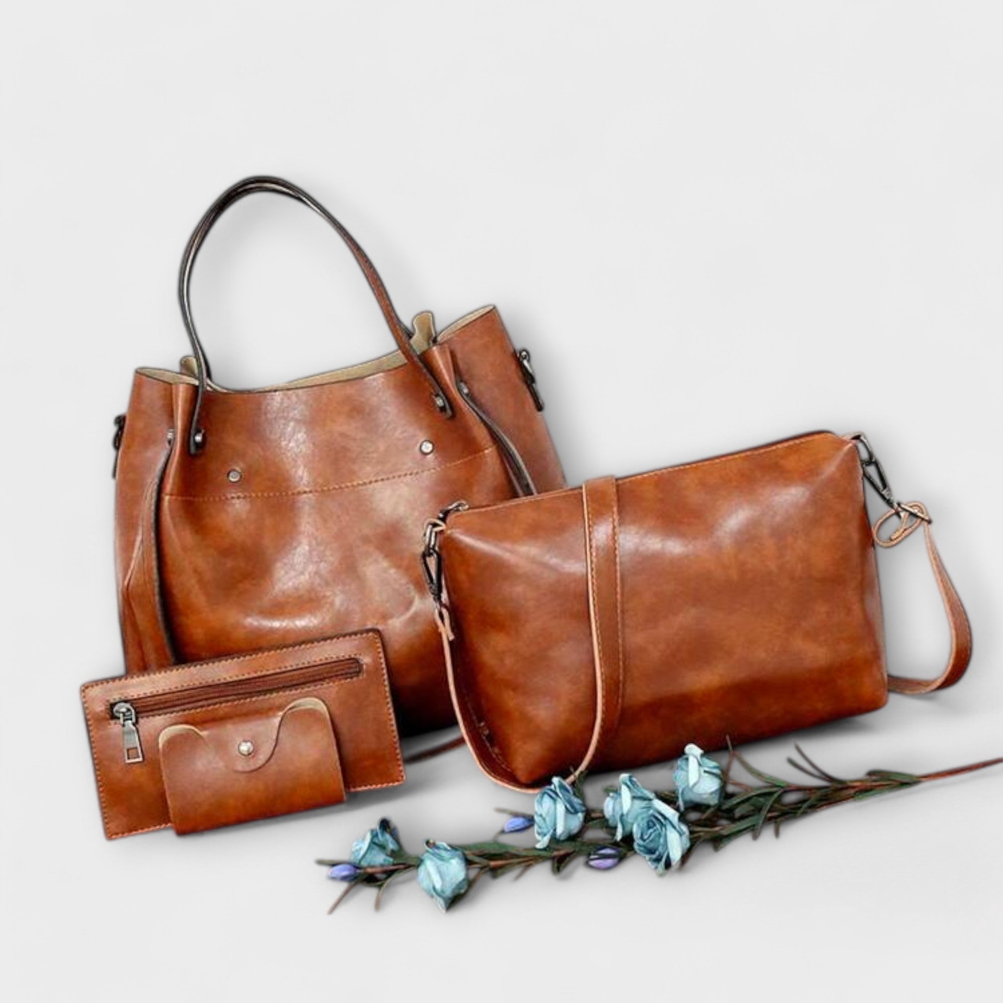 Taschen Set - Handtasche Umhängetasche Und Geldbörse