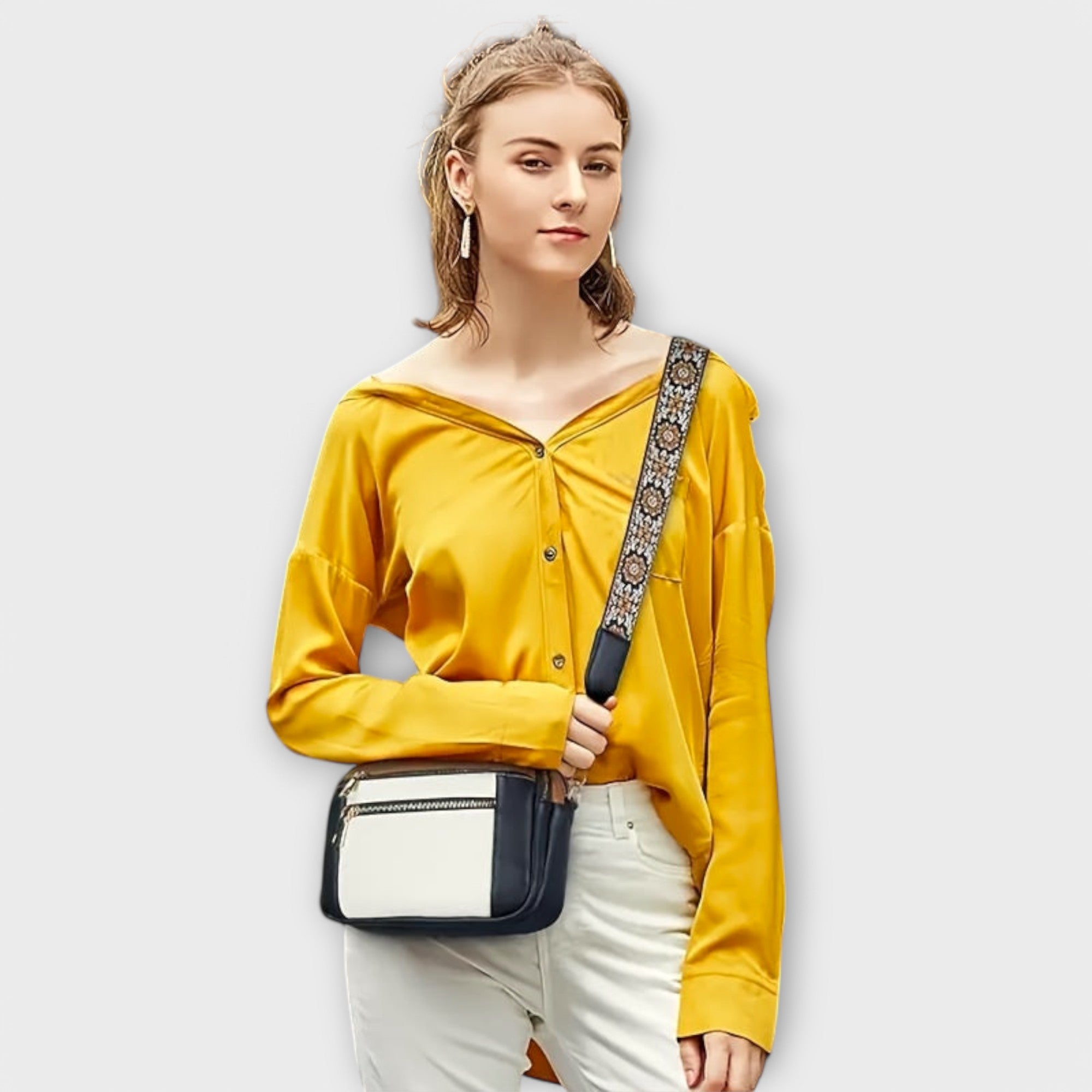 Umhängetasche - Kompaktes Design Mit Verstellbarem Riemen
