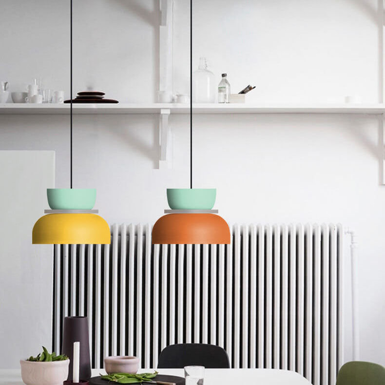 Pendelleuchte Nordic Design | Hängelampe Buntes Macaron Stil