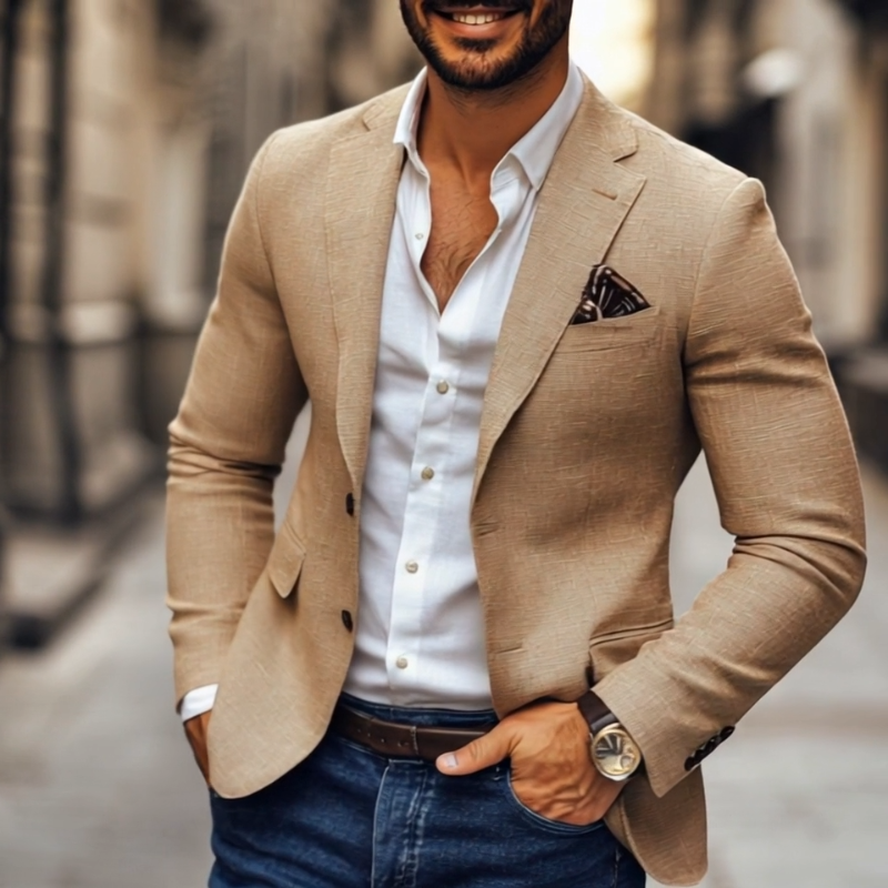 Blazer | Klassischer Schnitt Zwei Knöpfen