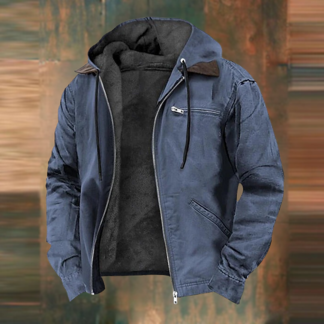 Übergangsjacke - Kapuze und Reißverschluss