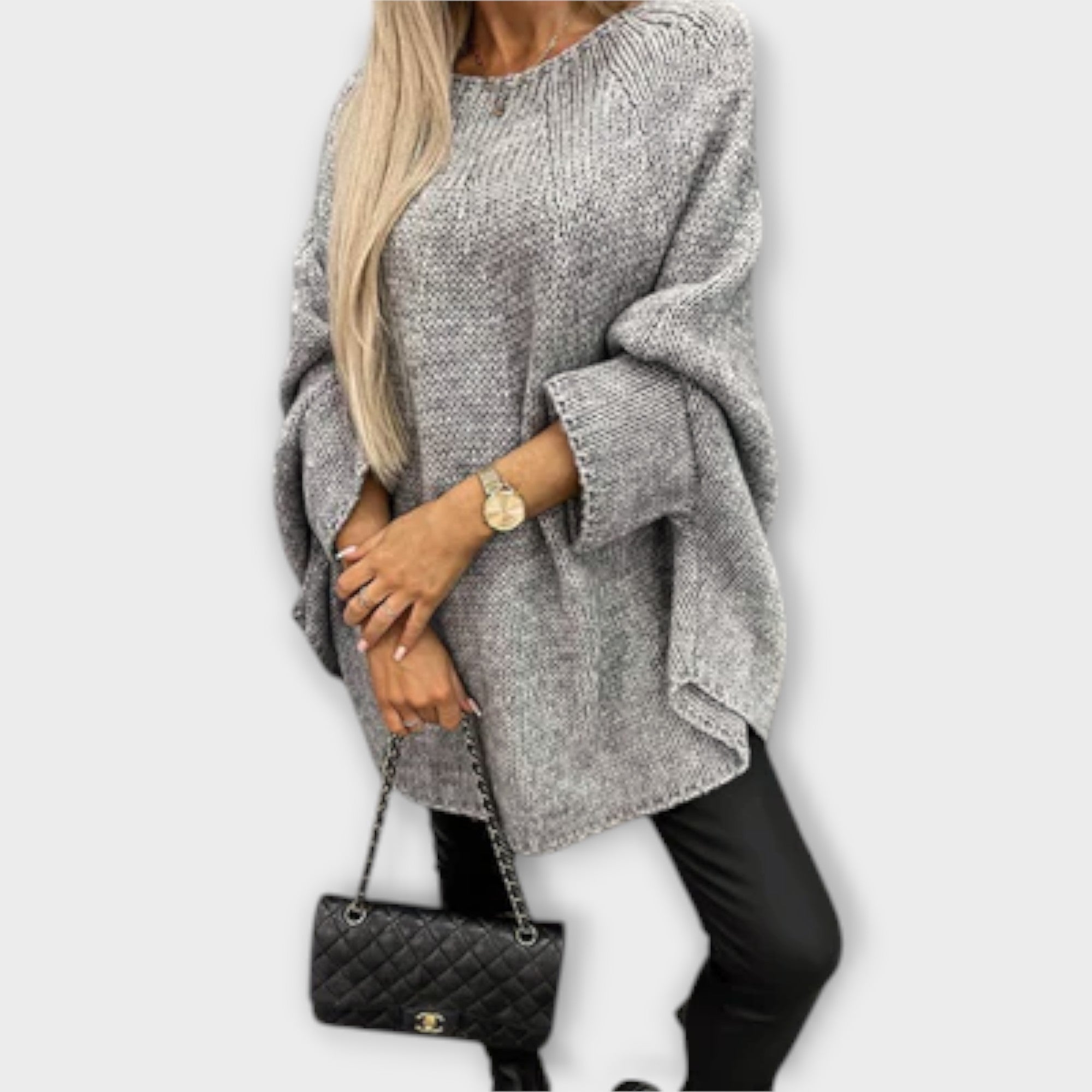 Strickpullover | Rundhals Weite Passform
