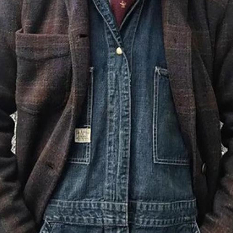 Winterjacke Herren | Lockerer Schnitt Mit Reverskragen