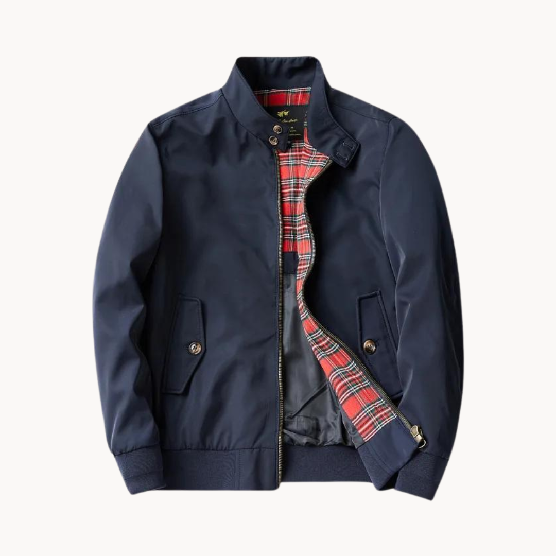 Freizeit Blousonjacke - Mit Stehkragen und Knopfverschluss