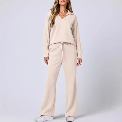 Zweiteiliges Set | Pullover Und Weiter Hose