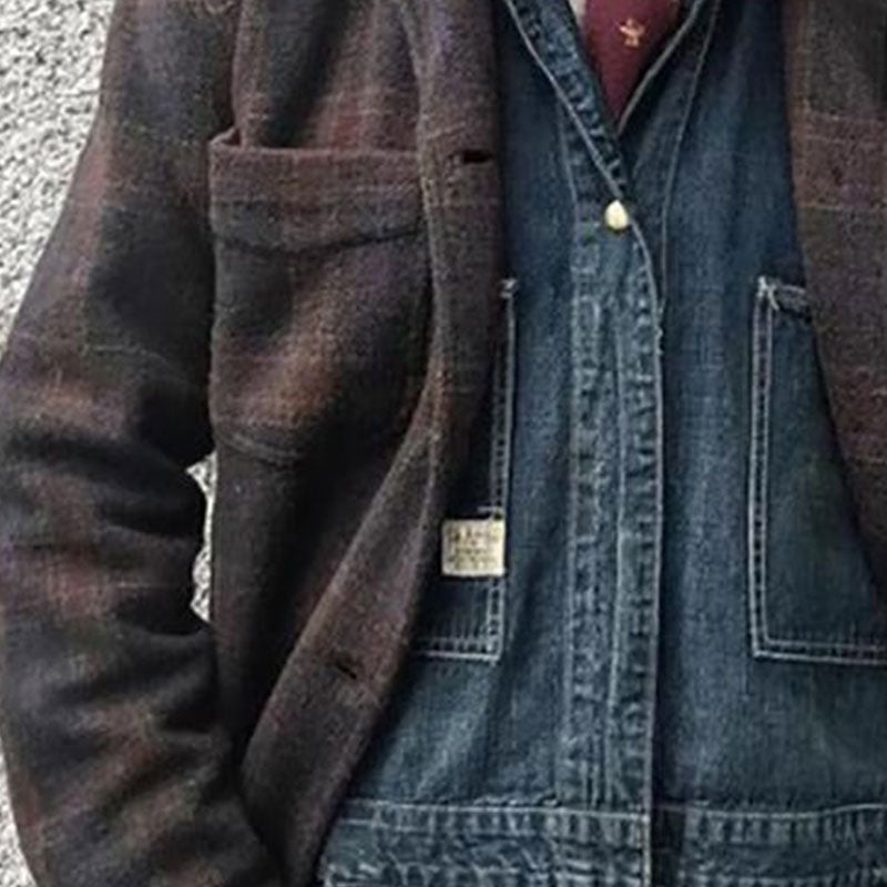 Winterjacke Herren | Lockerer Schnitt Mit Reverskragen