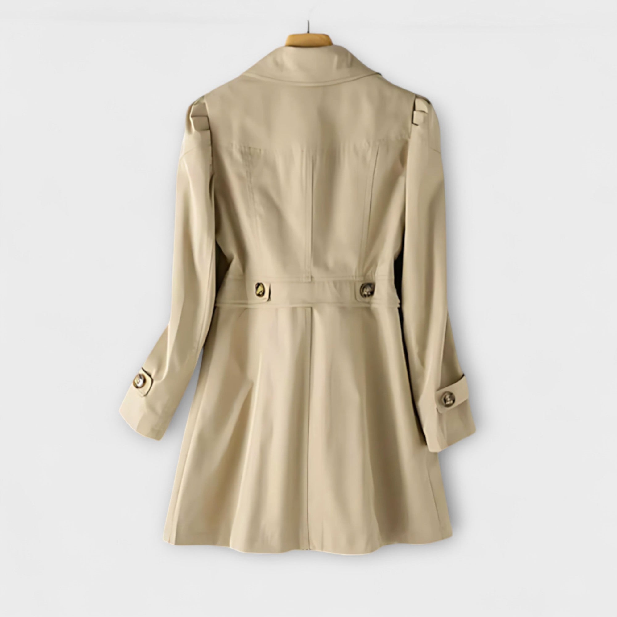 Trenchcoat | Klassischer Schnitt Mit Knopfverschluss