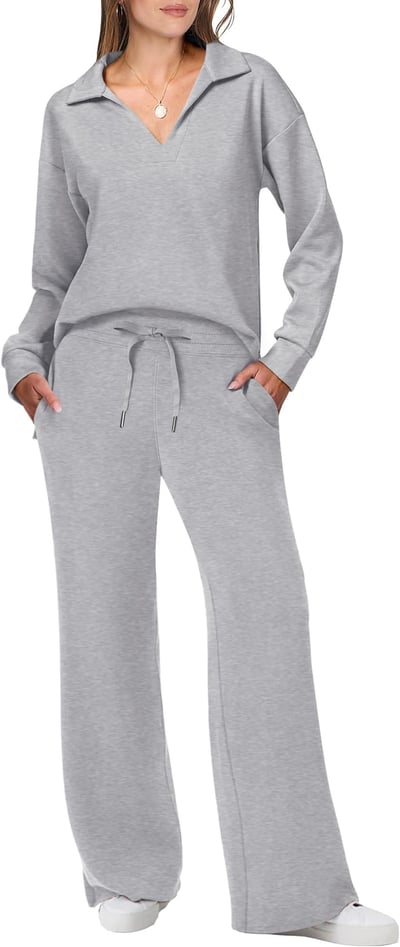 Zweiteiliges Set | Pullover Und Weiter Hose