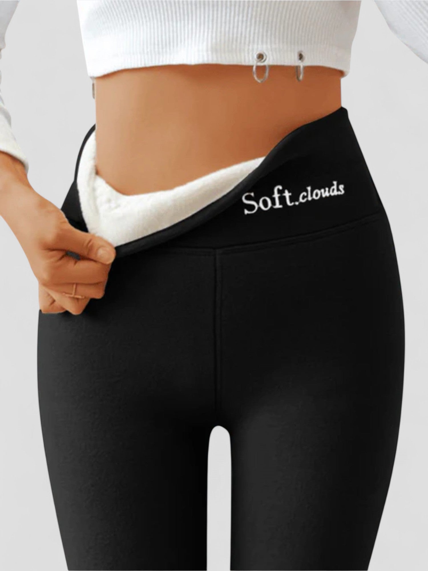 Leggings - Hoher Bund mit Innenfutter