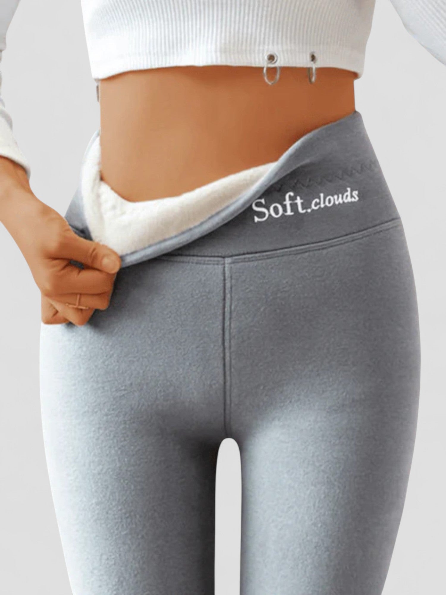 Leggings - Hoher Bund mit Innenfutter
