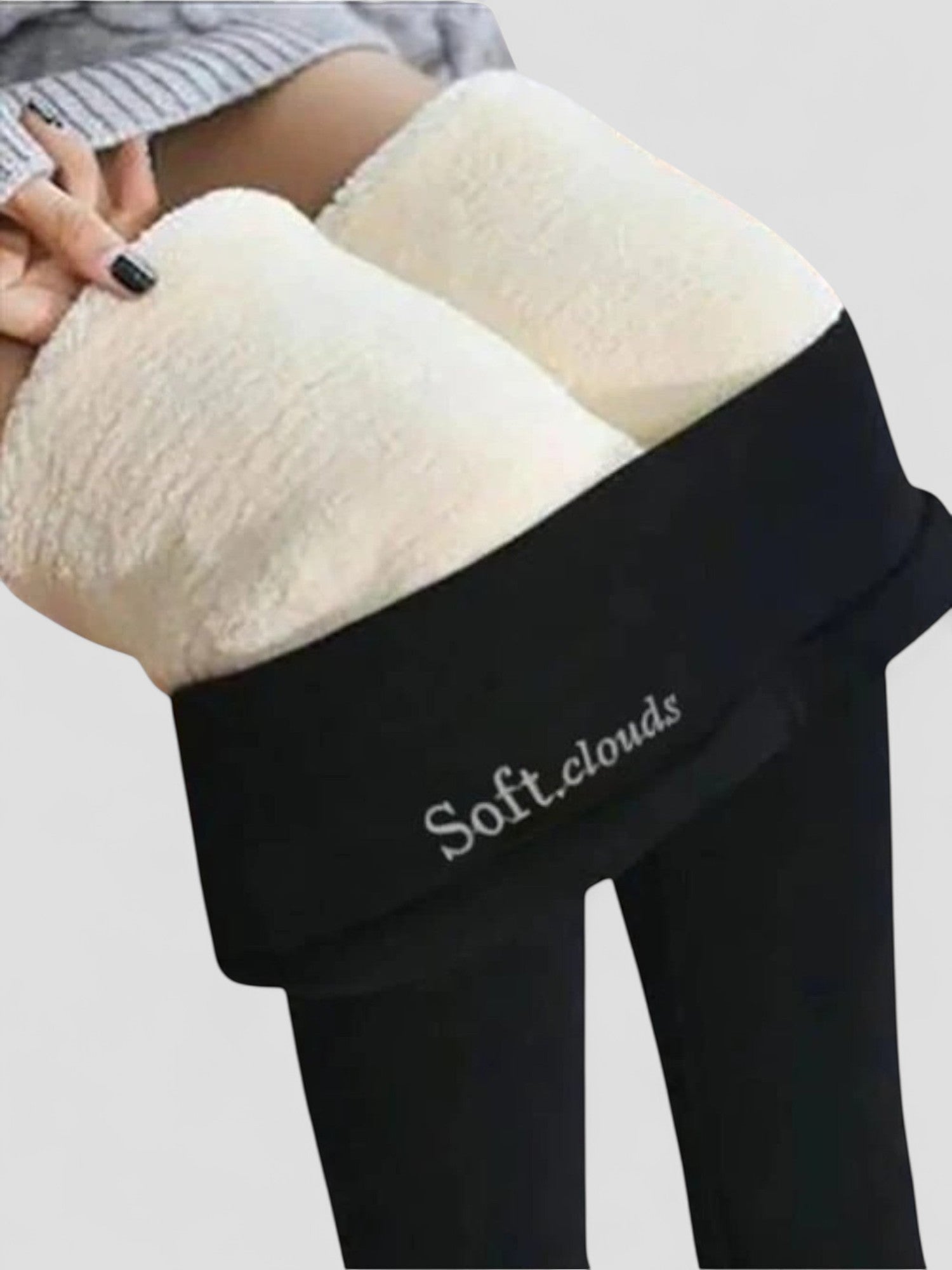 Leggings - Hoher Bund mit Innenfutter