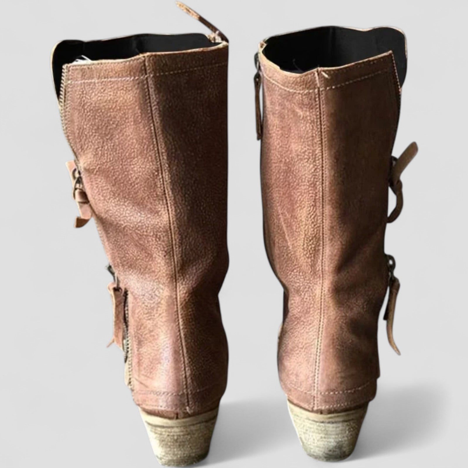 Cowboy Stiefel | Mittelhoch mit Seitlichem Reißverschluss