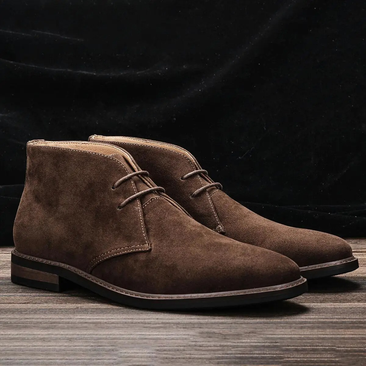 Stiefeletten mit Schnürung - Klassischer Schmaler Schnitt
