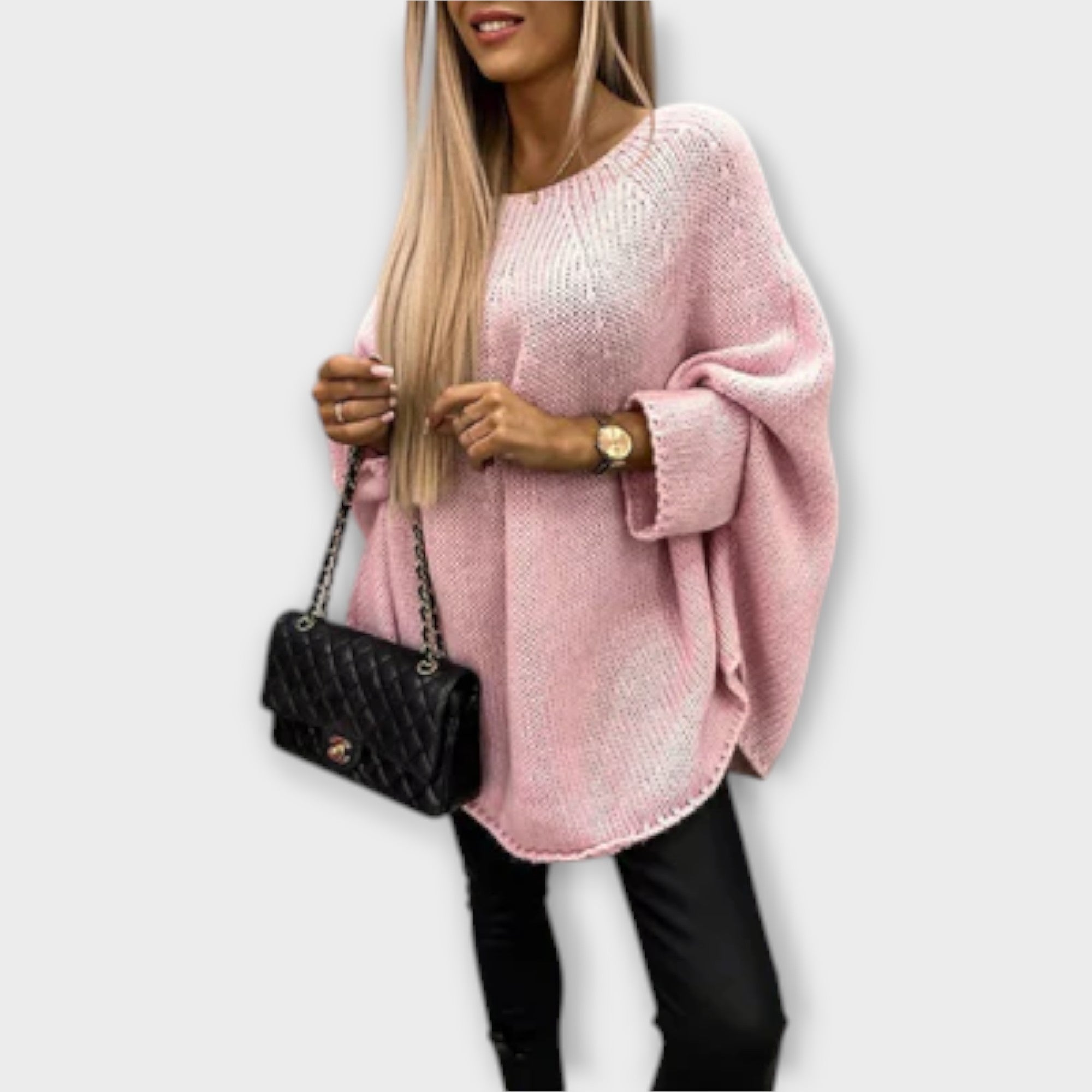 Strickpullover | Rundhals Weite Passform