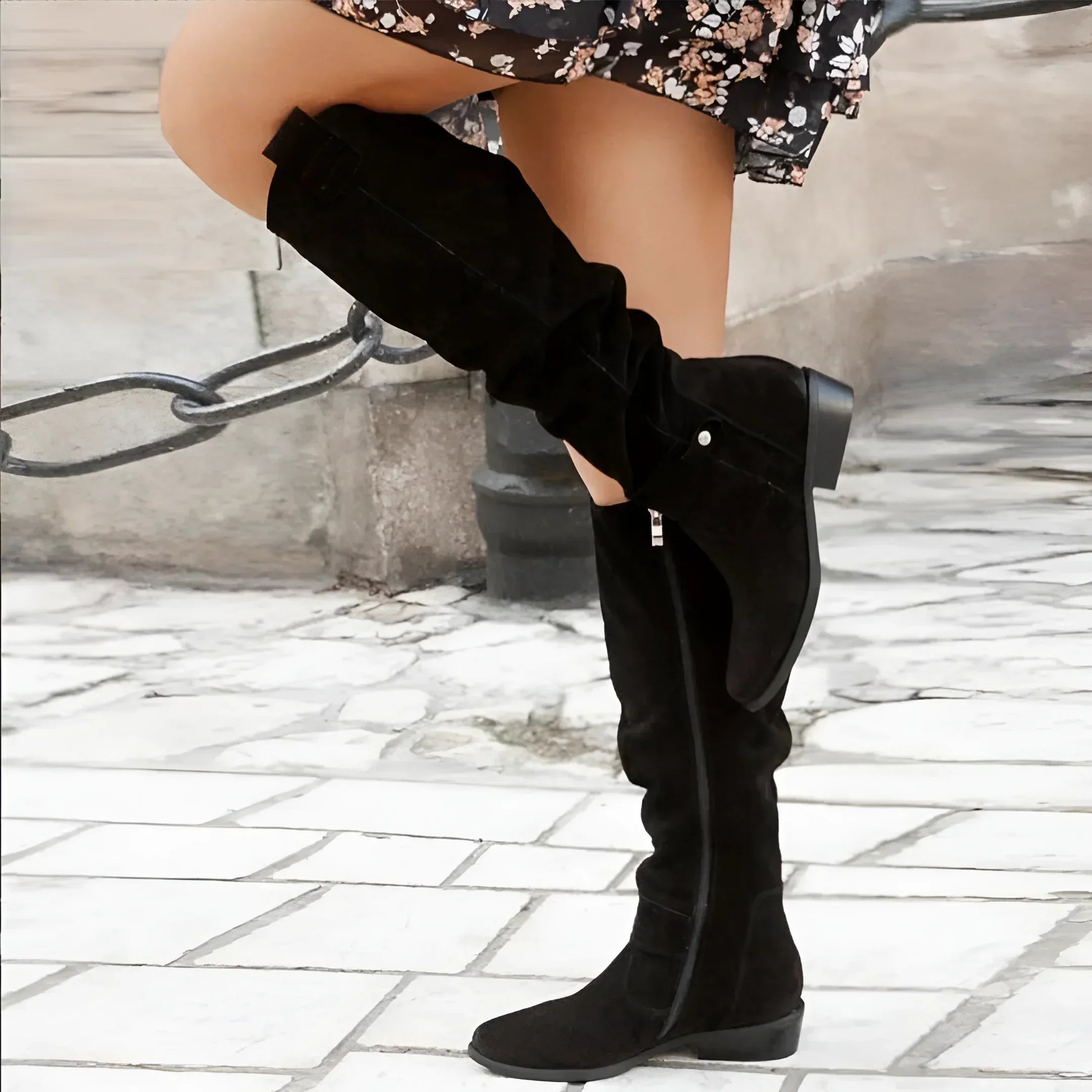 Stiefel Kniehoch | Schlichtes Modernes Design