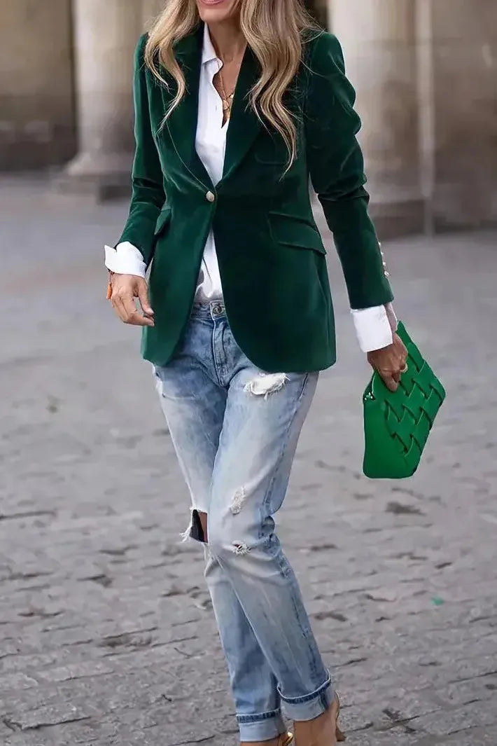 Blazer | Klassisch Knopfdetails