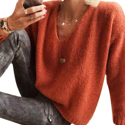 Pullover Mit V Ausschnitt - Lockerer Schnitt