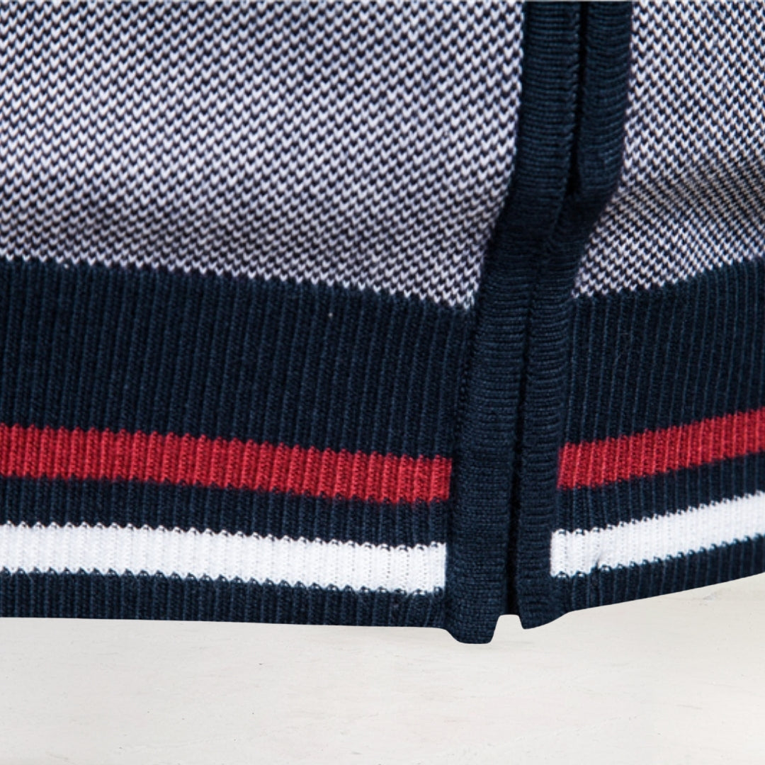 Sportjacke Herren - Mit Stehkragen und Reißverschluss
