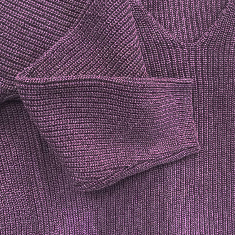 Strickpullover V-Ausschnitt | Lockerer Schnitt