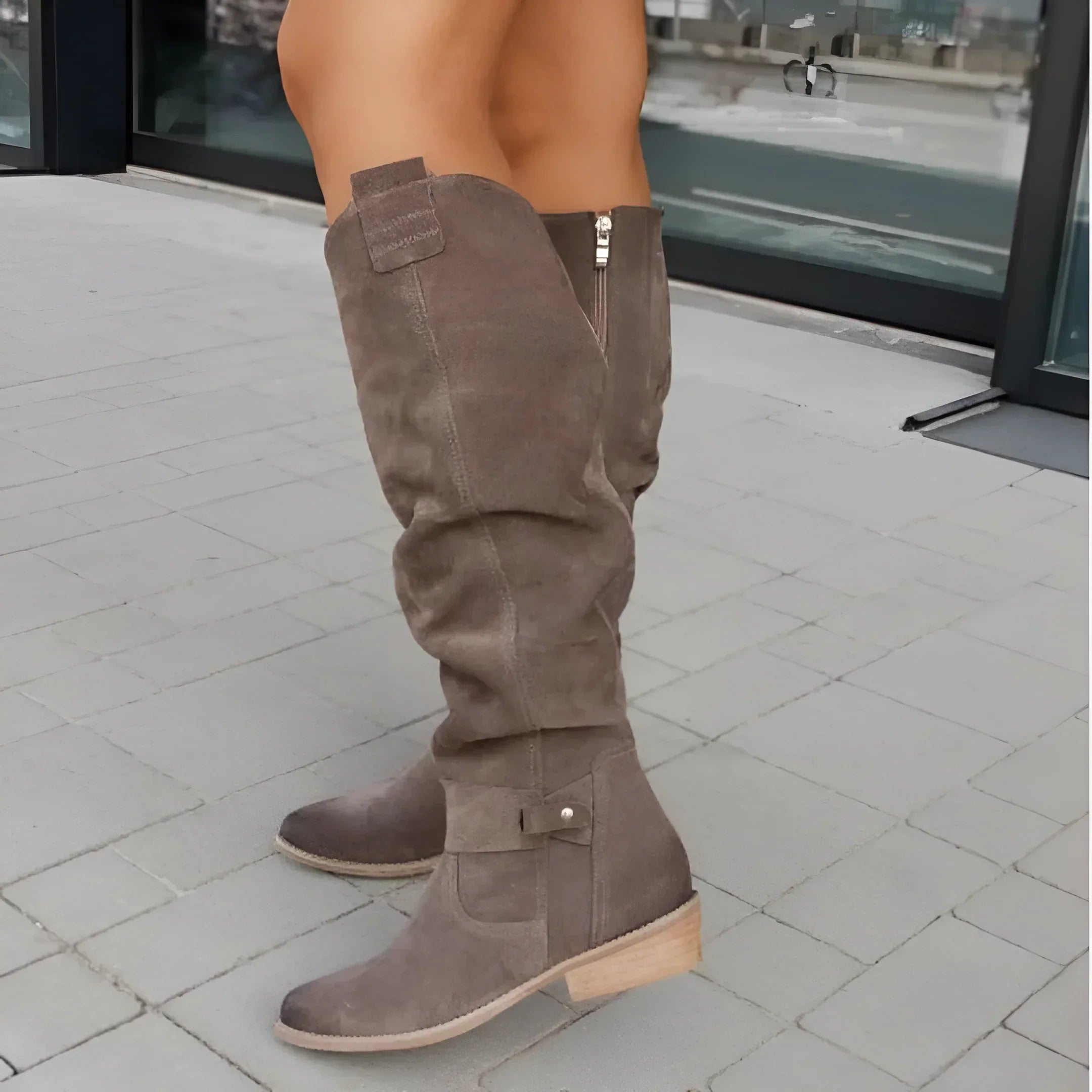Stiefel Kniehoch | Schlichtes Modernes Design