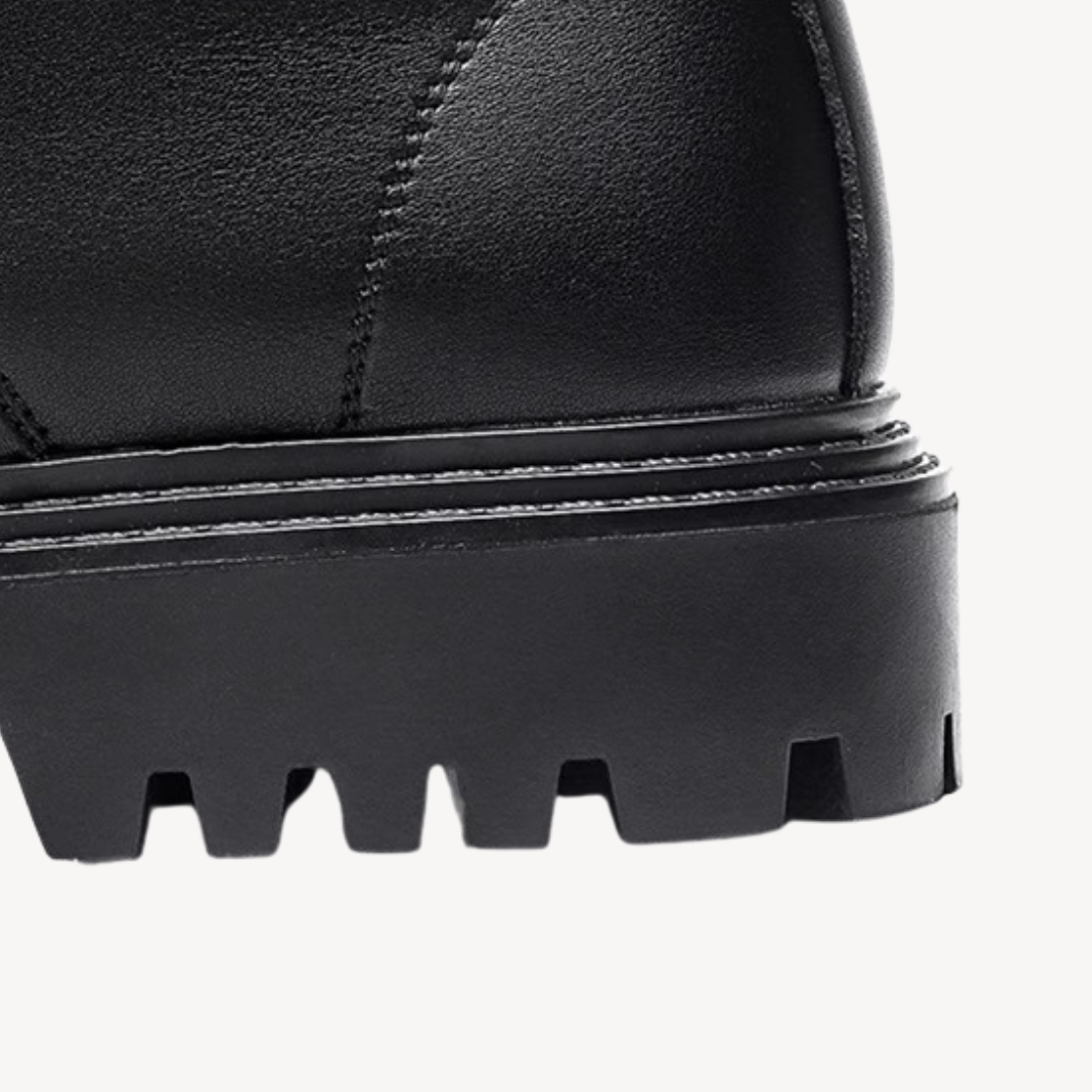 Freizeit Boots - Mit Plateausohle und Schnürung