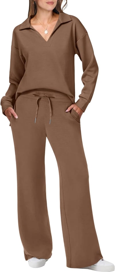 Zweiteiliges Set | Pullover Und Weiter Hose