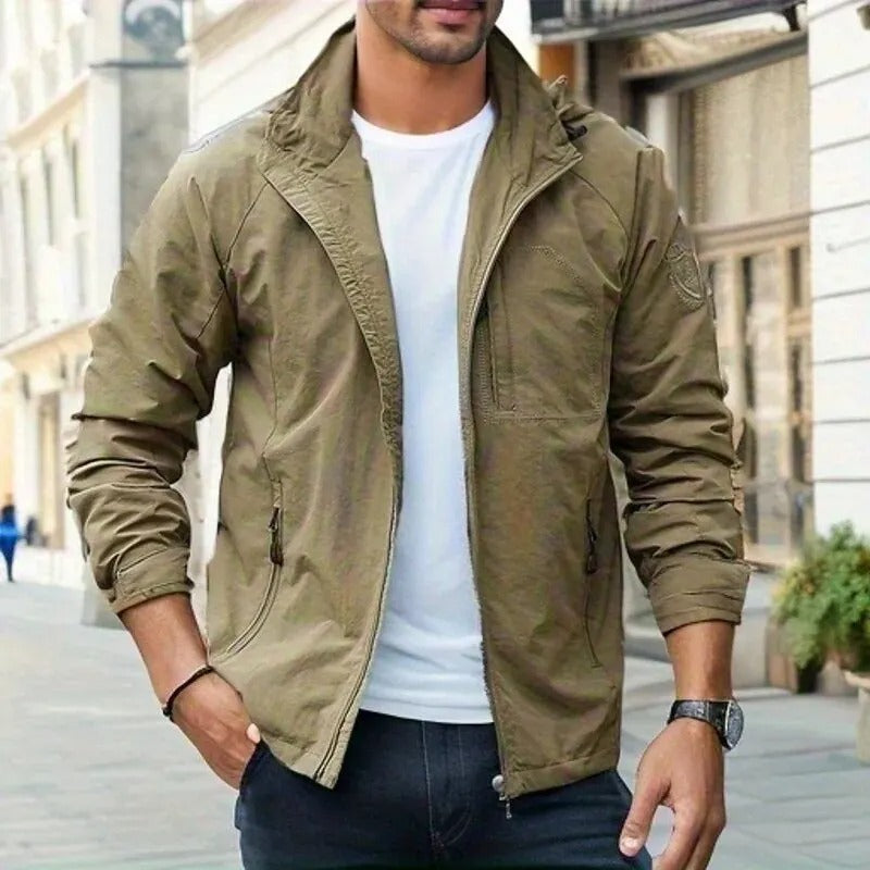 Freizeitjacke mit Stehkragen - Leicht und Alltagsgeeignet