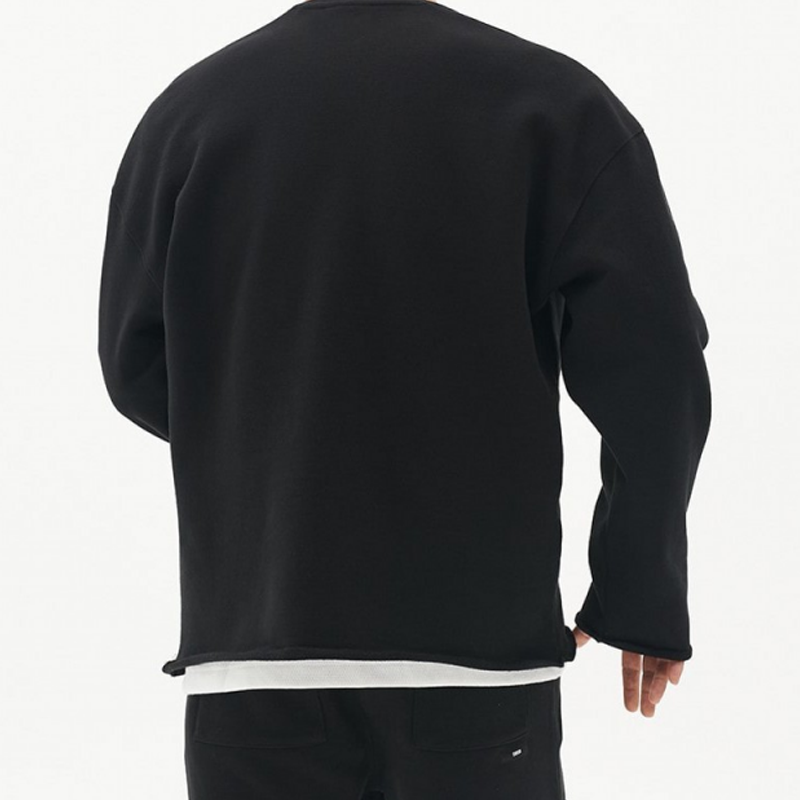 Sweatshirt Mit Rundhalsausschnitt | Lockerer Oversize Schnitt