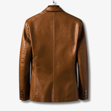 Blazer Jacke Herren - Einreiher mit Knöpfen und Reverskragen
