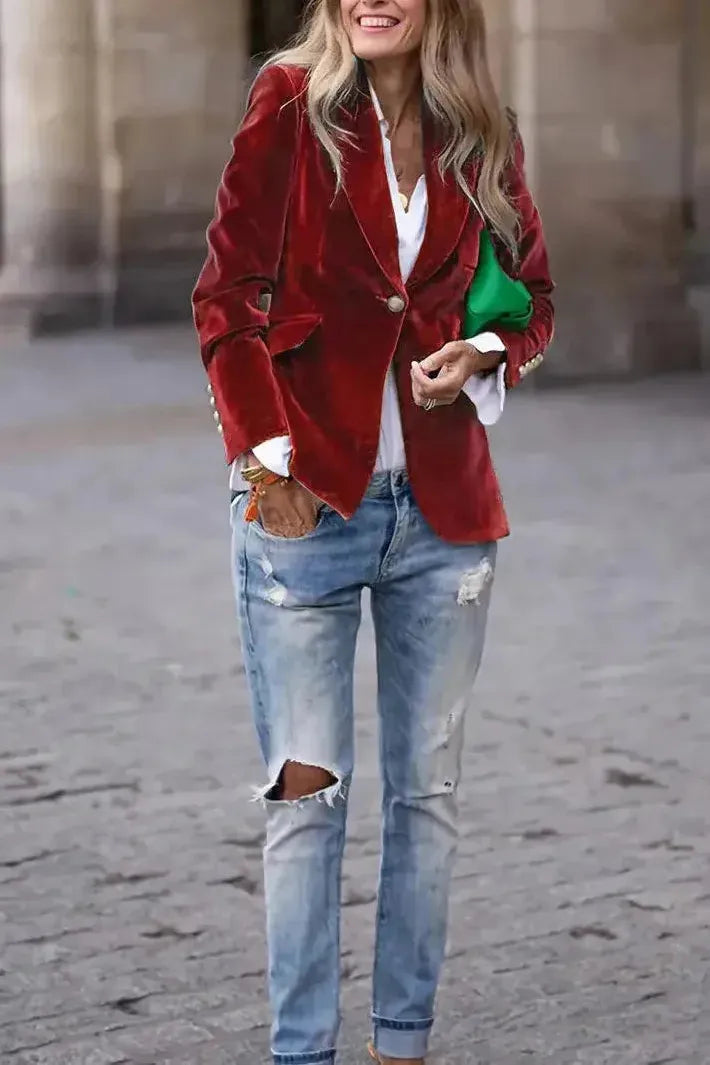 Blazer | Klassisch Knopfdetails