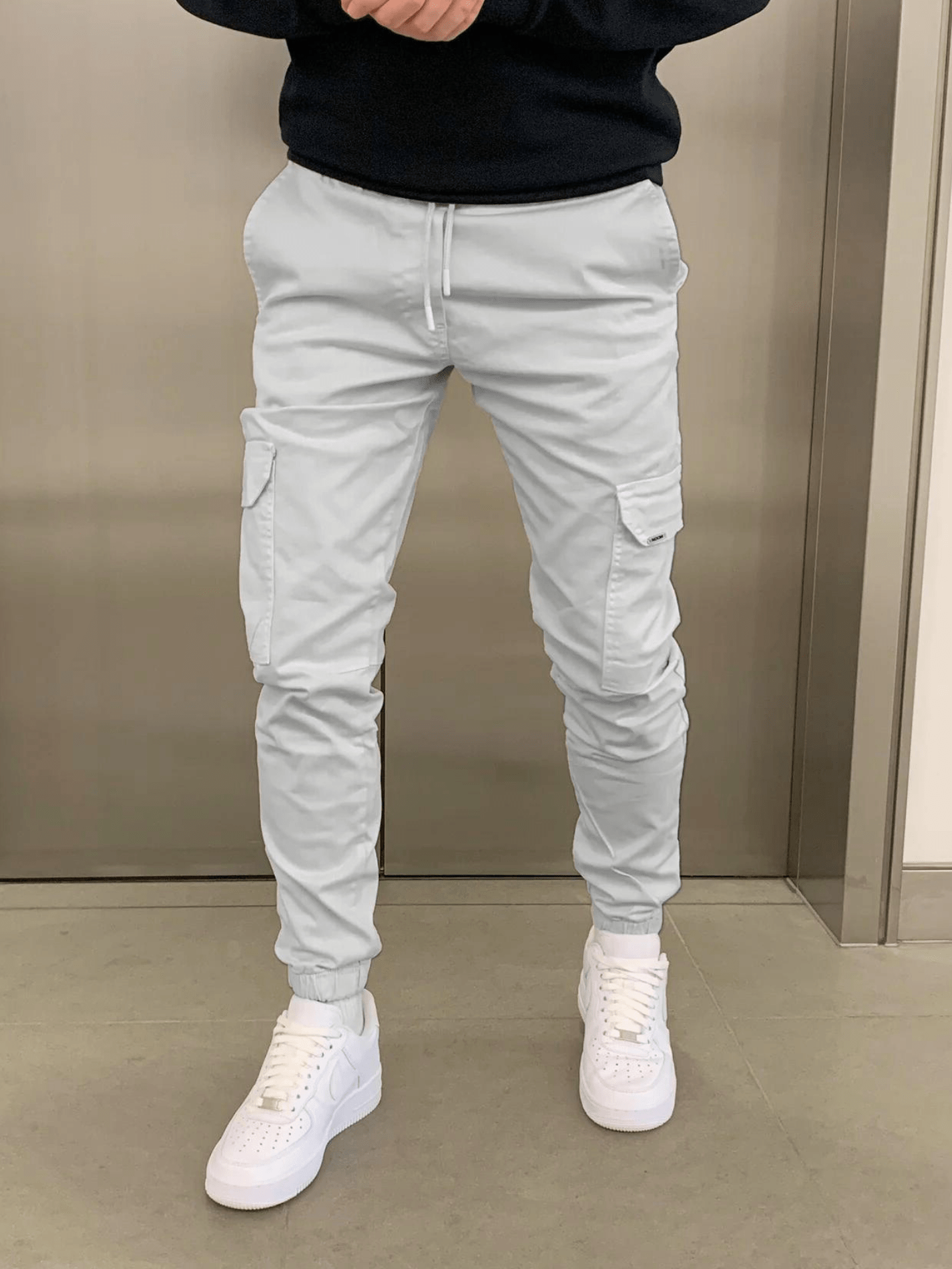 Cargohose - Jogger Stil Mit Bündchen