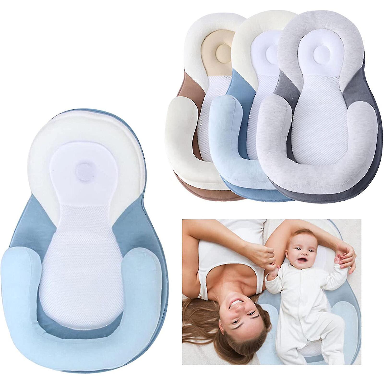Ergonomische Babystütze | Baby Lagerungskissen Mit Kopfstütze Für Sicheres Liegen Und Füttern