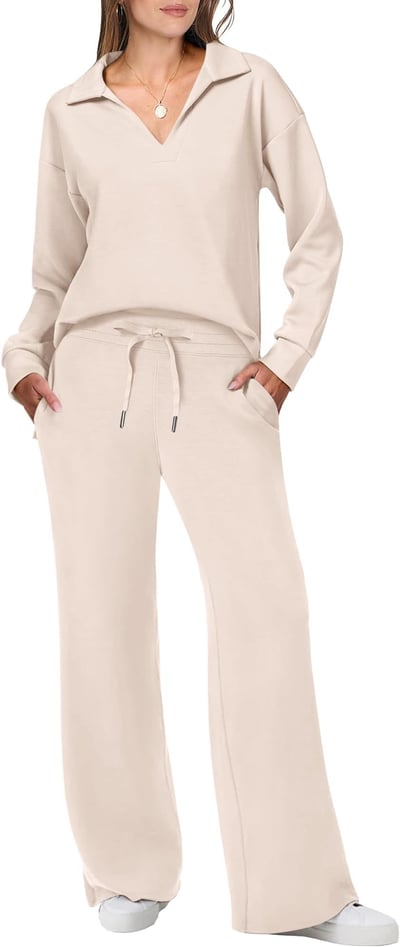 Zweiteiliges Set | Pullover Und Weiter Hose