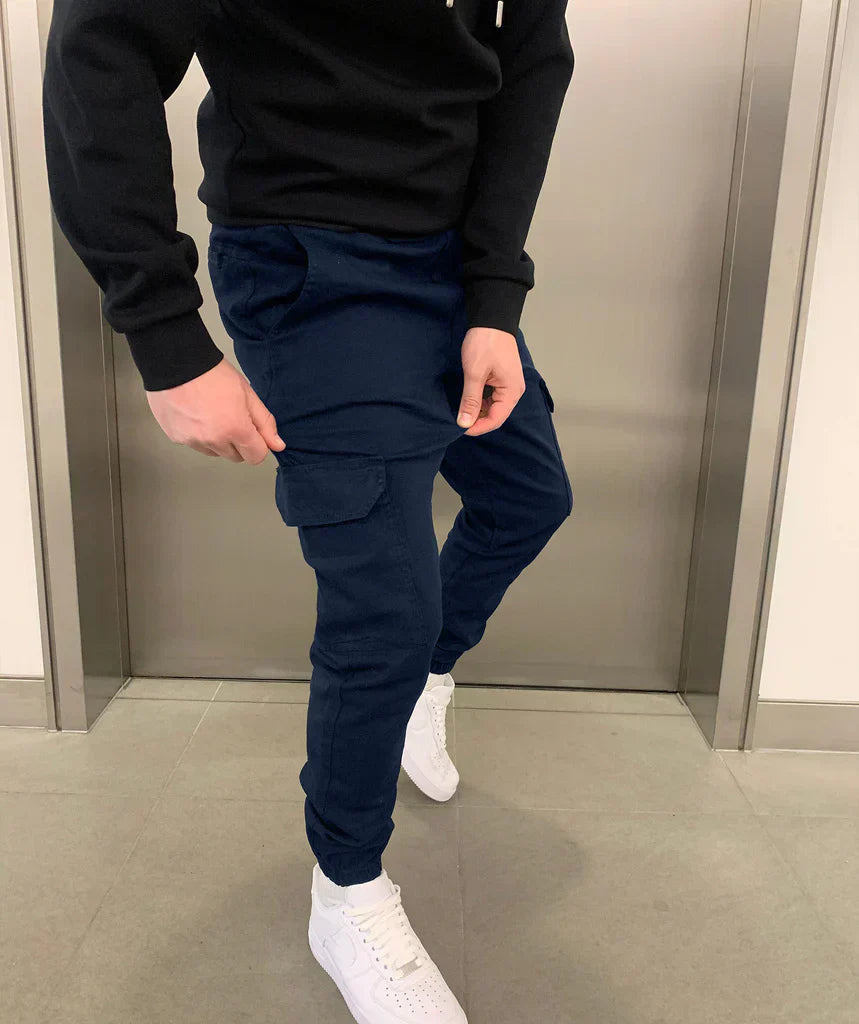 Cargohose - Jogger Stil Mit Bündchen