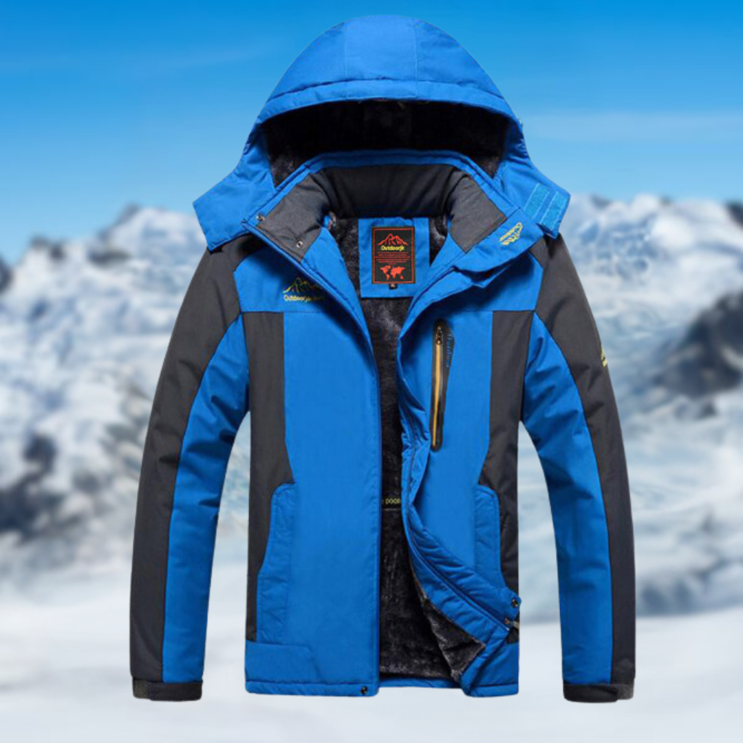 Winterjacke - Kapuze und Reißverschluss