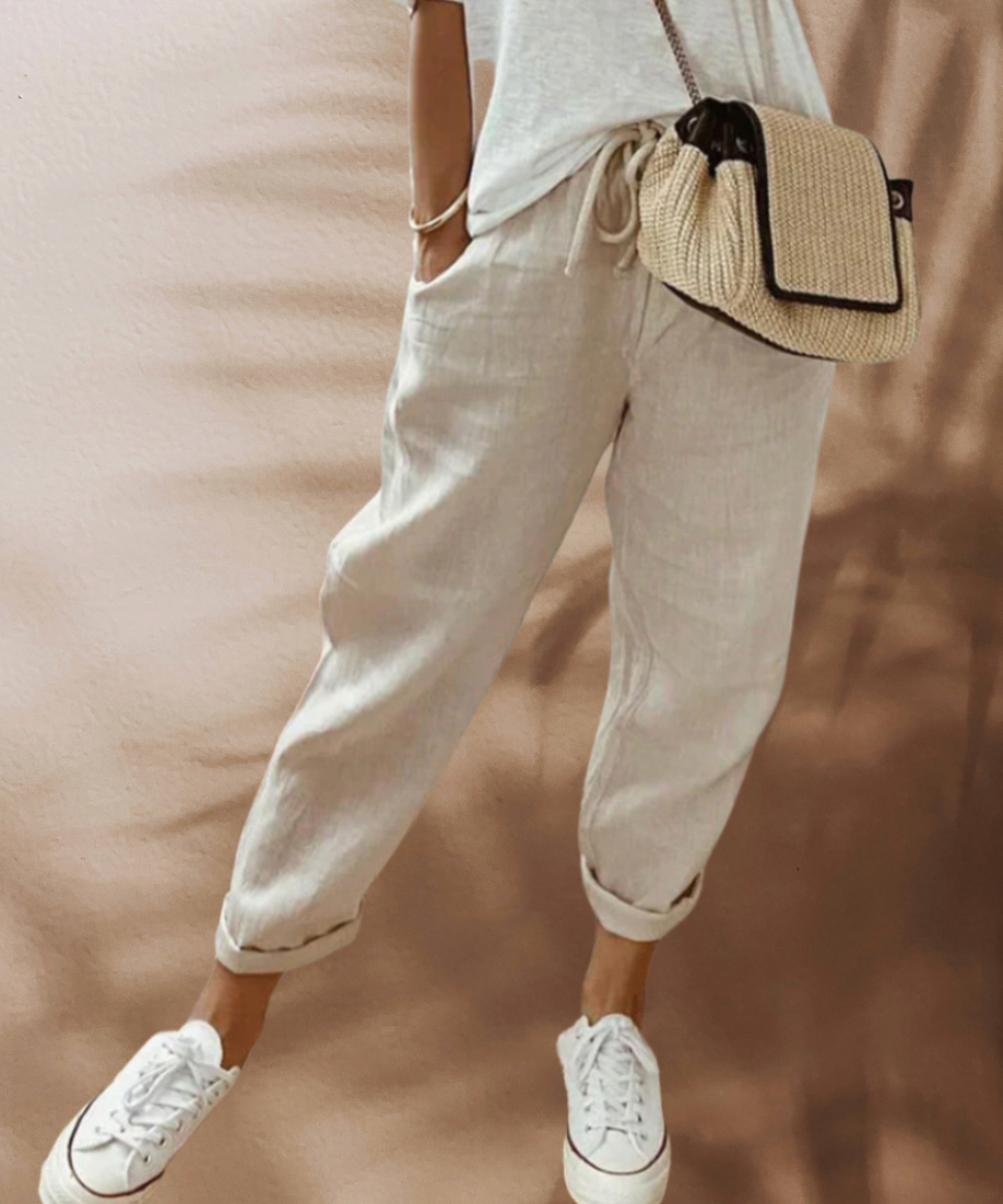 Damen Leichte Sommerhose