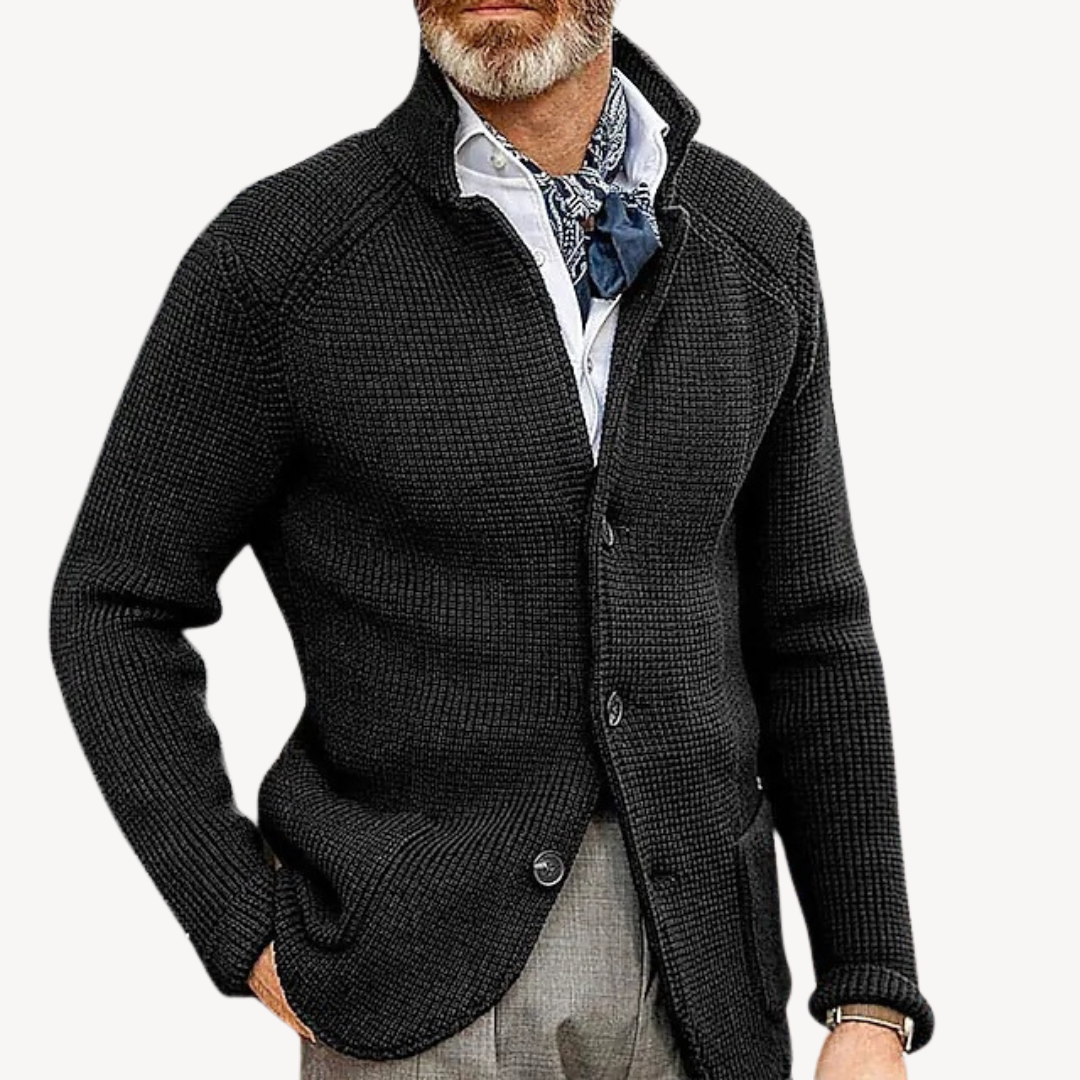 Strickjacke mit Knöpfen - Klassischer Schnitt für Alltag und Büro
