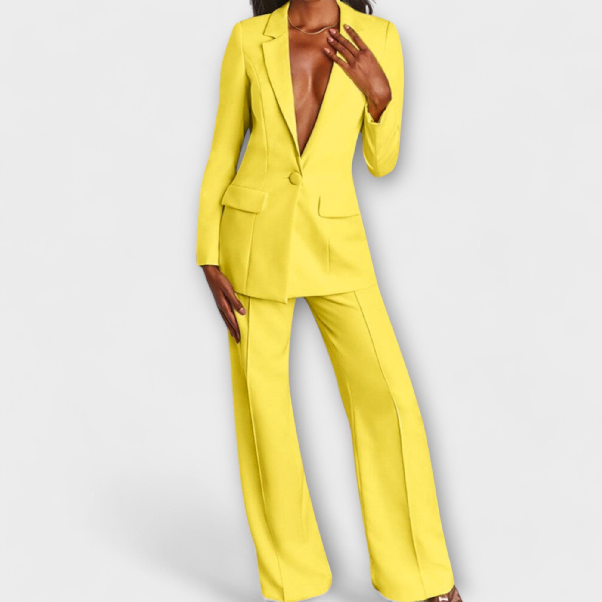 Hosenanzug Set | Blazer Langer Hose