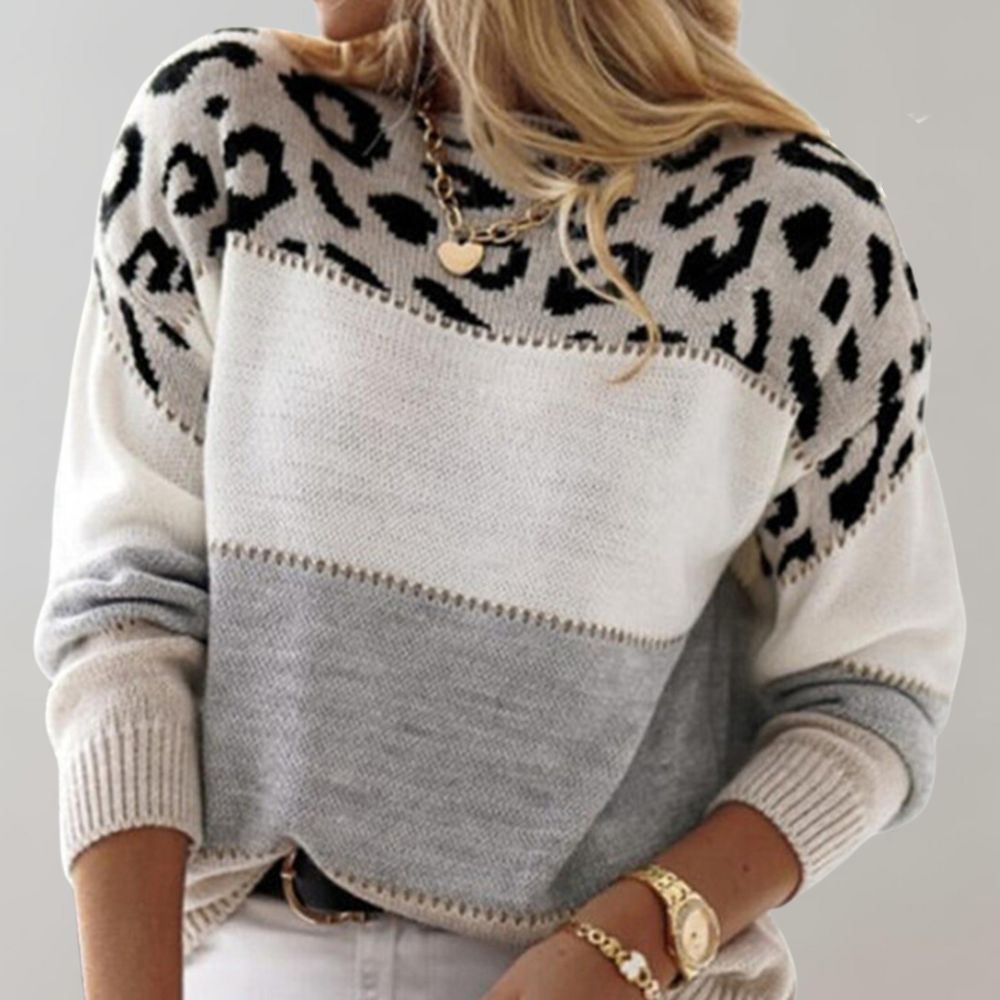 Pullover | Moderner Schnitt mit Kontrastmuster