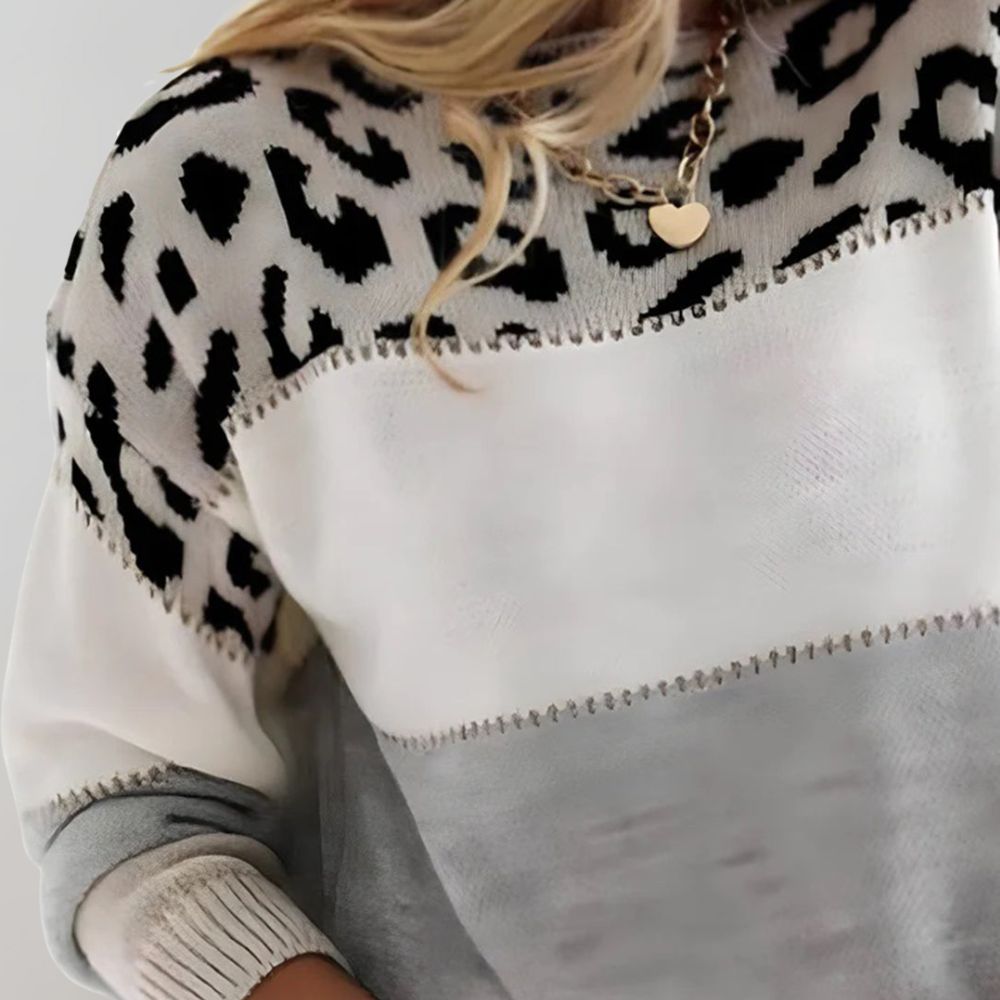 Pullover | Moderner Schnitt mit Kontrastmuster