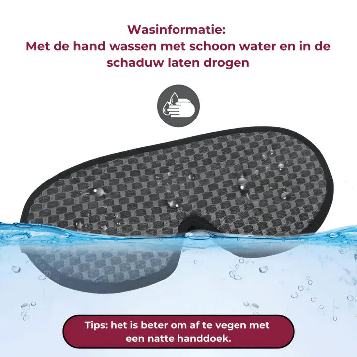 Ergonomische 3D Schlafmaske | Vollständige Abdunkelung Für Reise Und Zuhause