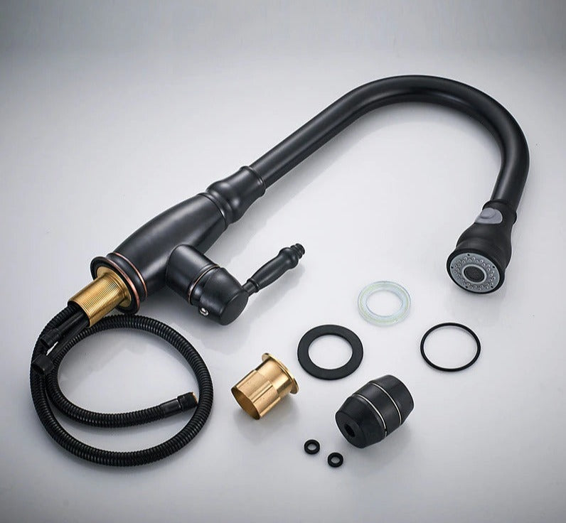 Versenkbare Küchenarmatur Küchenarmatur mit Schwenkarm | Einhebelmischer für Küche