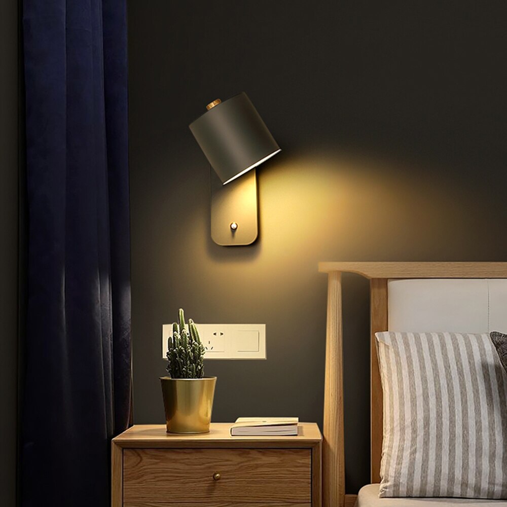 Moderne LED Wandleuchte | Metall Design Lampen